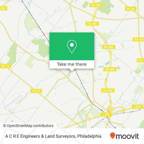 A C R E Engineers & Land Surveyors map