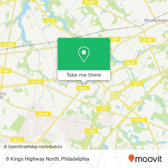 Mapa de 8 Kings Highway North