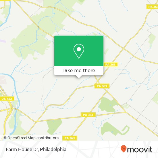 Farm House Dr map