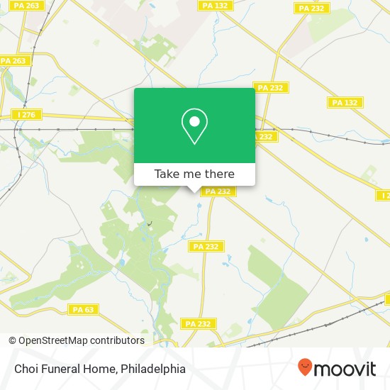 Mapa de Choi Funeral Home
