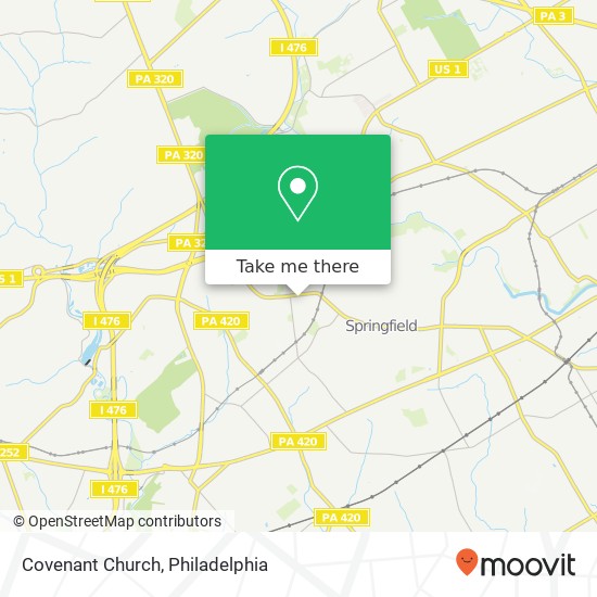 Covenant Church map