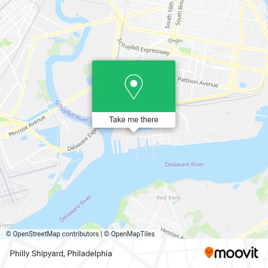 Philly Shipyard map