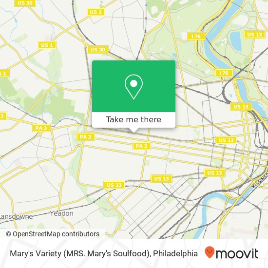 Mary's Variety (MRS. Mary's Soulfood) map