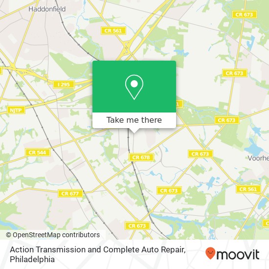 Mapa de Action Transmission and Complete Auto Repair