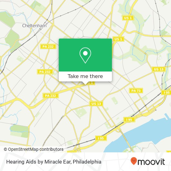 Hearing Aids by Miracle Ear map