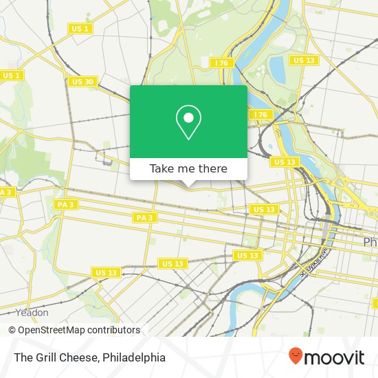 Mapa de The Grill Cheese