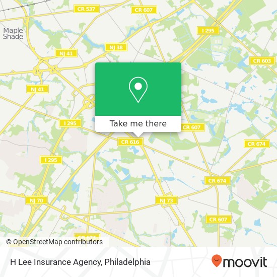 H Lee Insurance Agency map