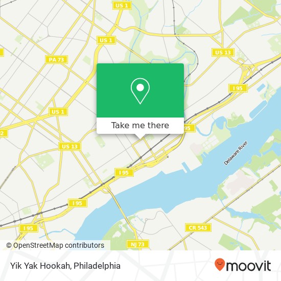 Yik Yak Hookah map