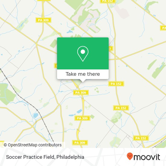 Mapa de Soccer Practice Field