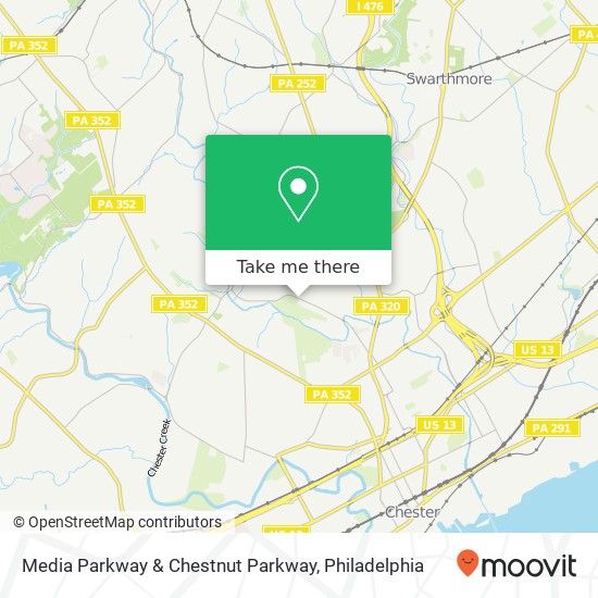 Mapa de Media Parkway & Chestnut Parkway