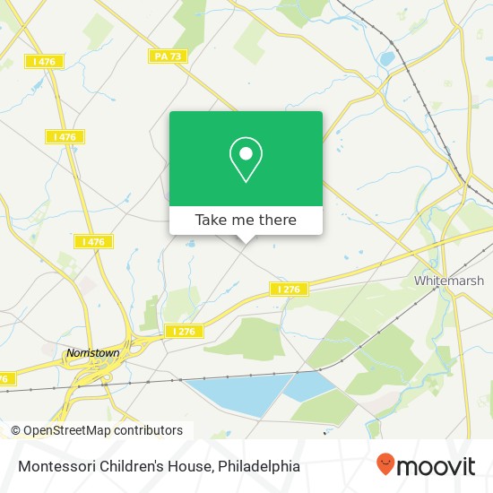 Mapa de Montessori Children's House