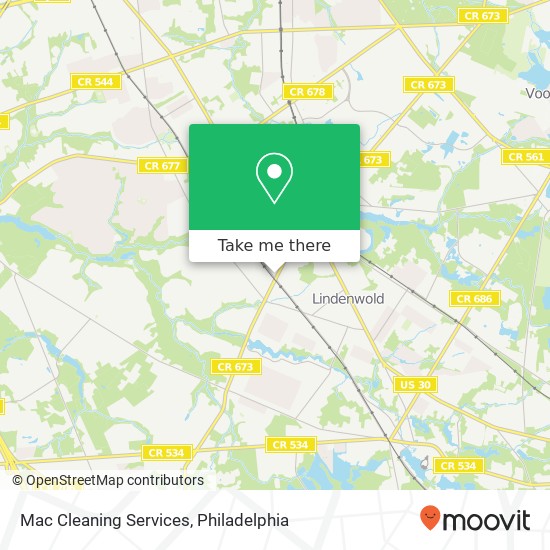 Mac Cleaning Services map