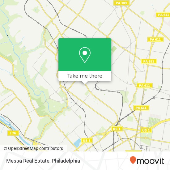 Messa Real Estate map