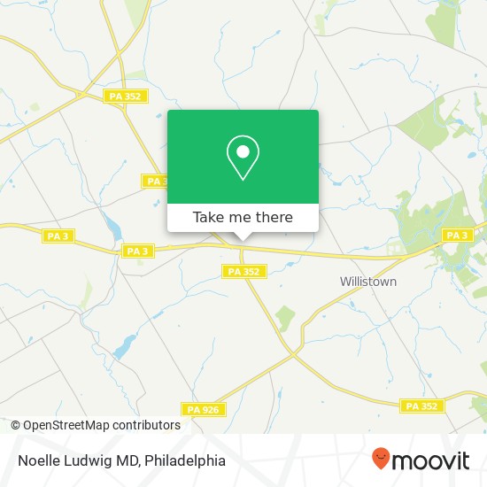 Noelle Ludwig MD map