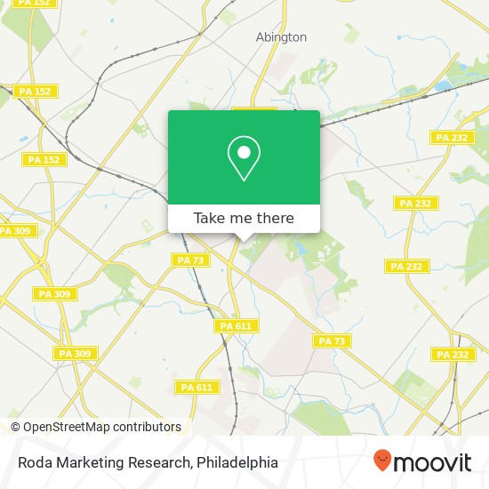 Roda Marketing Research map