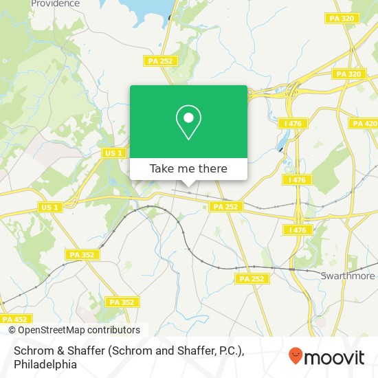 Mapa de Schrom & Shaffer (Schrom and Shaffer, P.C.)