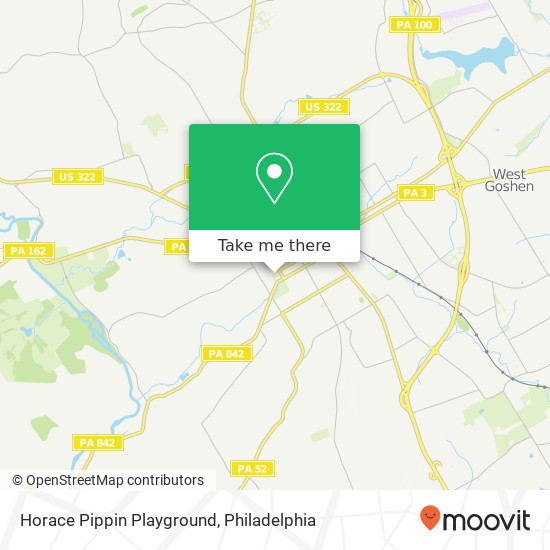 Mapa de Horace Pippin Playground