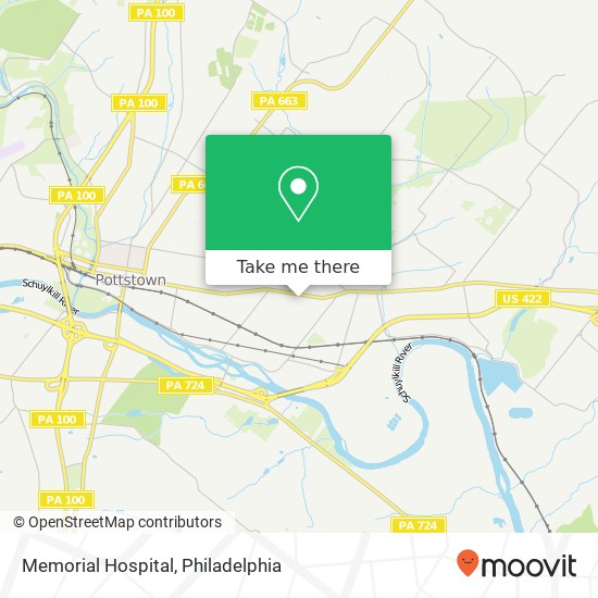 Mapa de Memorial Hospital