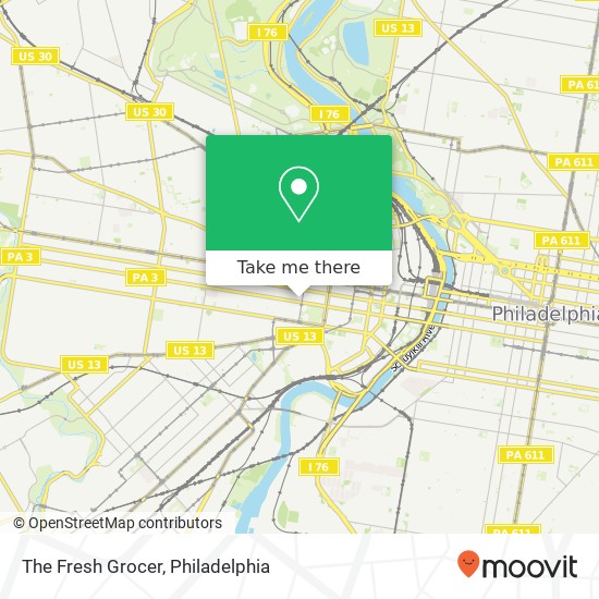 The Fresh Grocer map