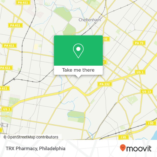 TRX Pharmacy map