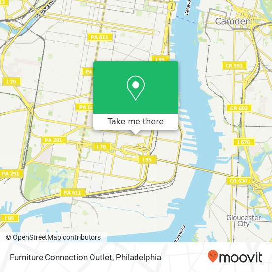 Mapa de Furniture Connection Outlet