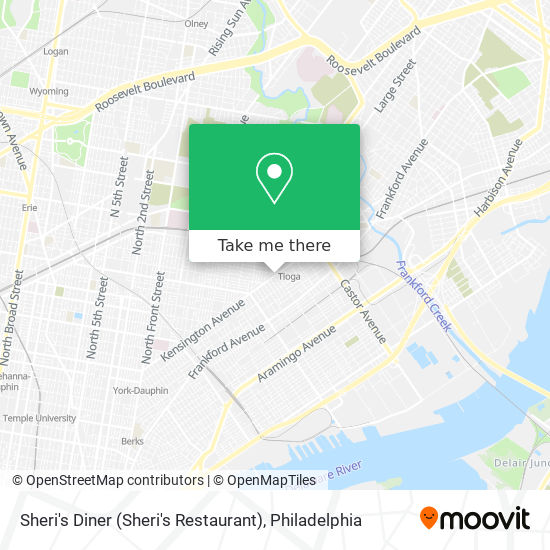 Sheri's Diner (Sheri's Restaurant) map