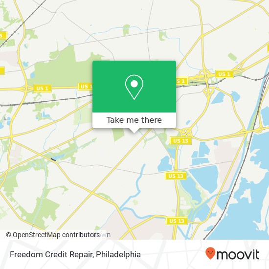 Mapa de Freedom Credit Repair