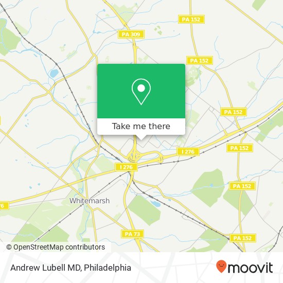 Andrew Lubell MD map