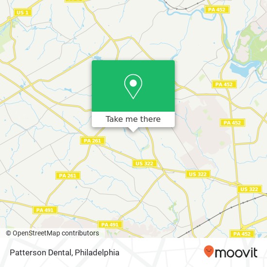 Patterson Dental map