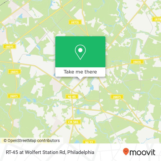 RT-45 at Wolfert Station Rd map