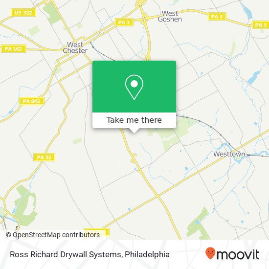 Ross Richard Drywall Systems map