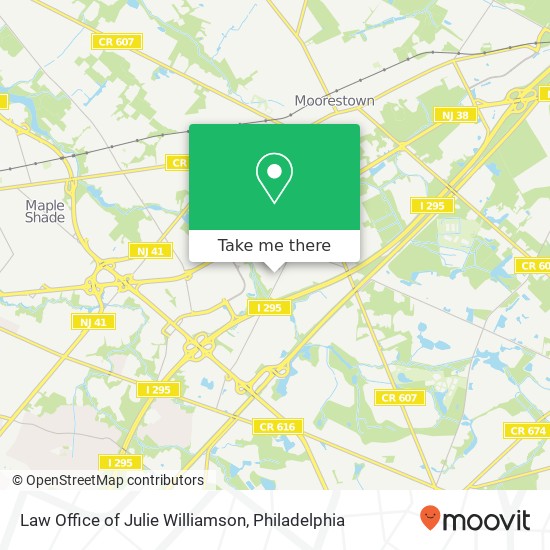 Law Office of Julie Williamson map