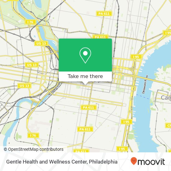 Gentle Health and Wellness Center map