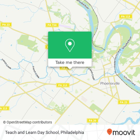 Mapa de Teach and Learn Day School