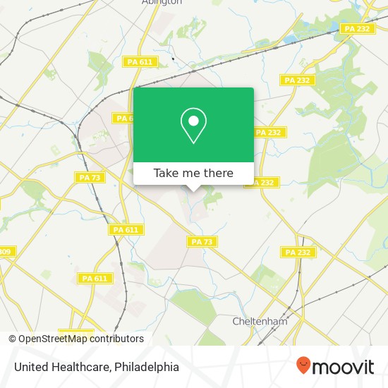 United Healthcare map