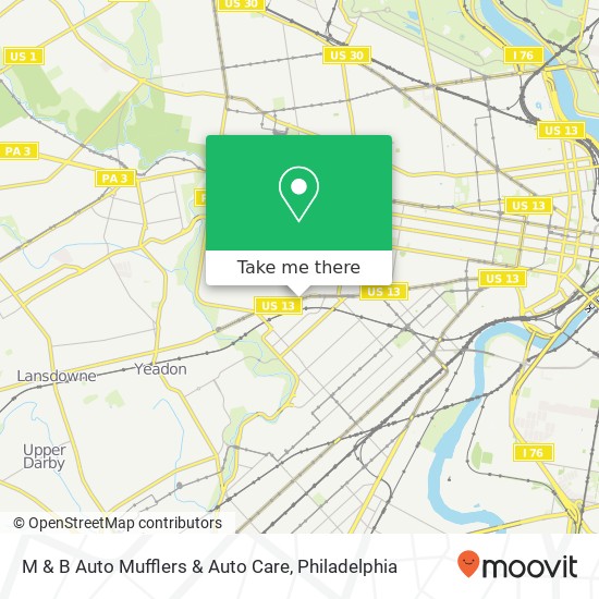 M & B Auto Mufflers & Auto Care map