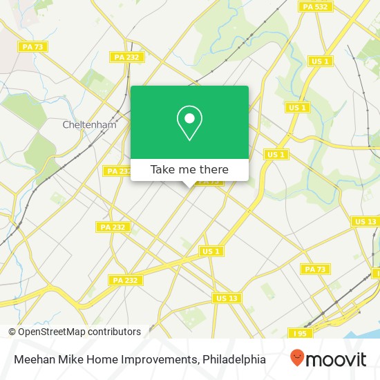 Mapa de Meehan Mike Home Improvements