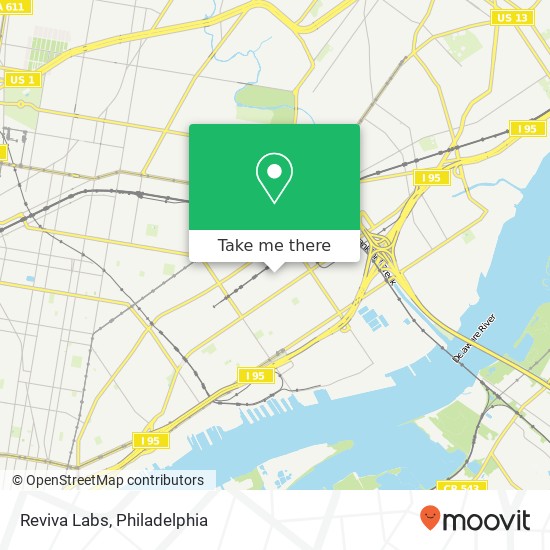 Reviva Labs map