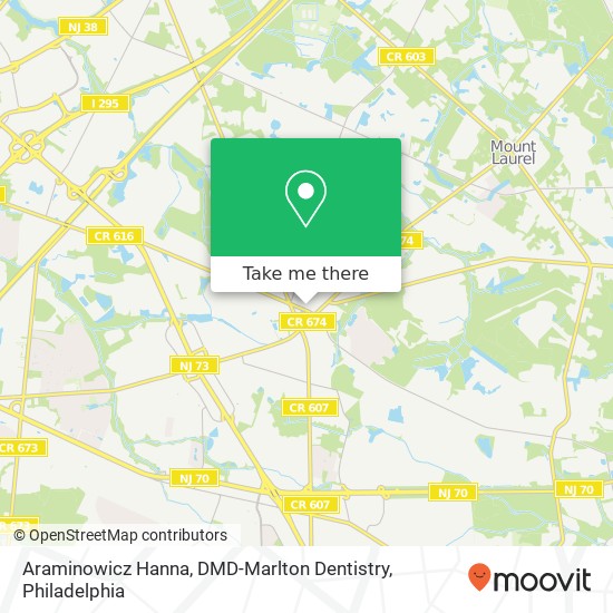 Araminowicz Hanna, DMD-Marlton Dentistry map