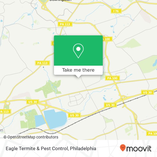 Mapa de Eagle Termite & Pest Control