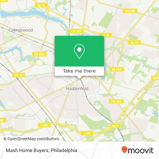 Mash Home Buyers map