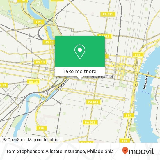 Tom Stephenson: Allstate Insurance map