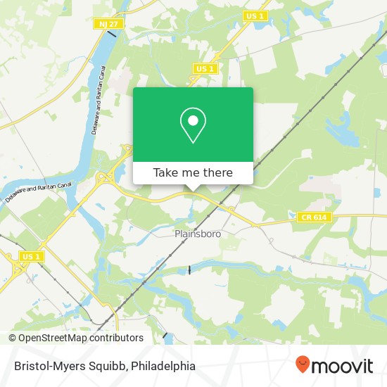 Bristol-Myers Squibb map