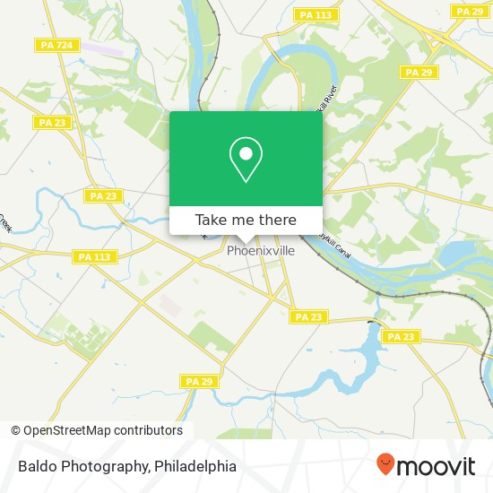 Baldo Photography map