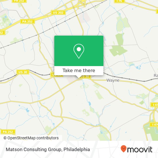 Matson Consulting Group map