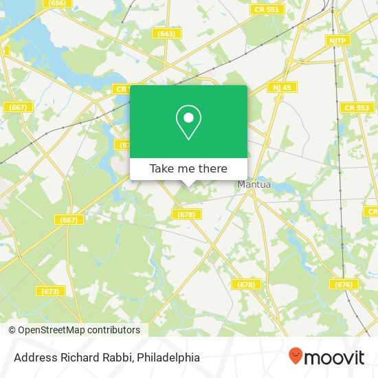 Address Richard Rabbi map