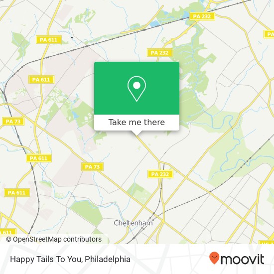 Happy Tails To You map