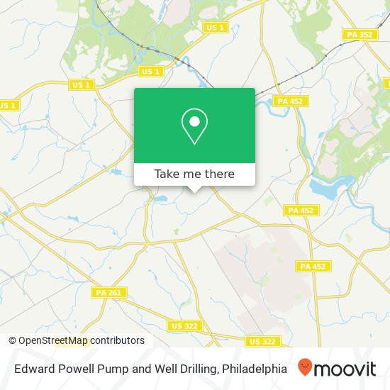 Edward Powell Pump and Well Drilling map