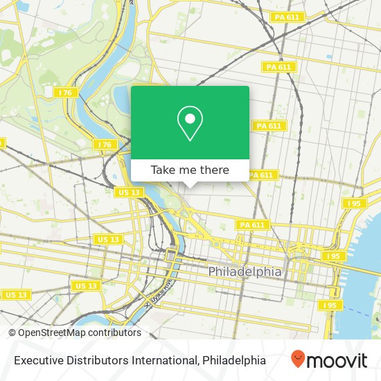 Executive Distributors International map