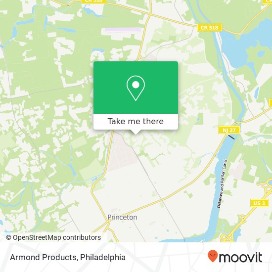 Armond Products map